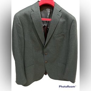 Onward Reserve Loro Piana Wool Cashmere Sport Coat 46R Hunter / Forest Green